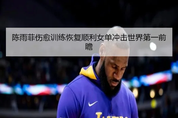 陈雨菲伤愈训练恢复顺利女单冲击世界第一前瞻